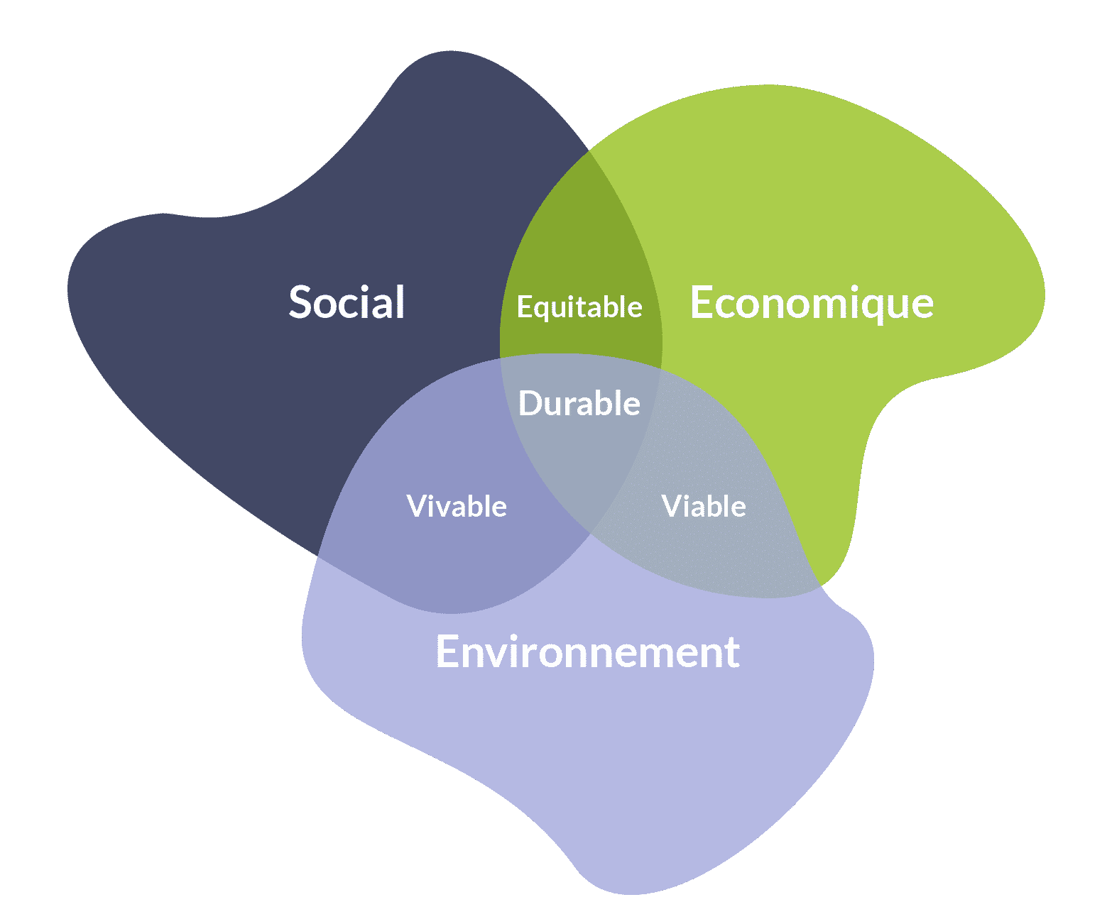 Les 3 piliers du développement durable