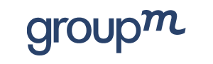 Logo Groupm bleu marine